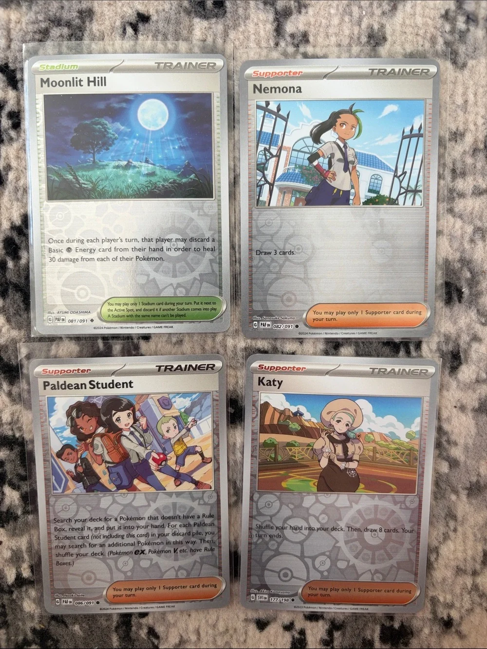 Pokémon Reverse Holo & Holo Trainer Lot 11 Unique Cards | ✨5/$25✨
